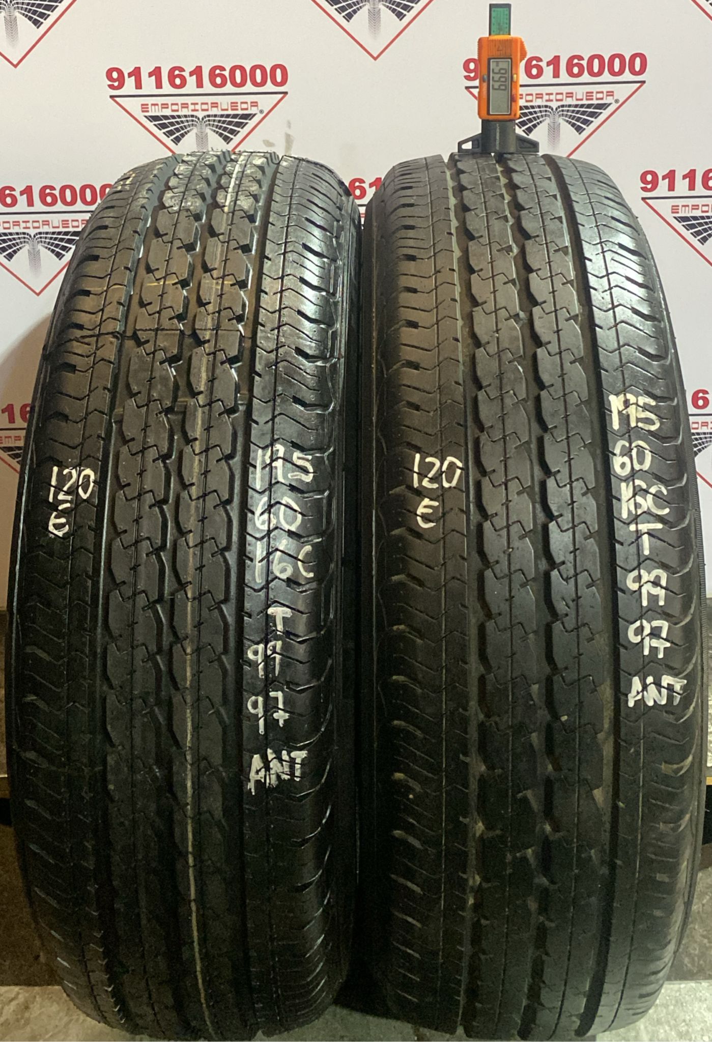 PIRELLI CHRONO USADO  195/60 R16C 99/97 T